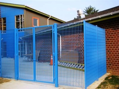 STEEL SECURITY FENCE & GATES